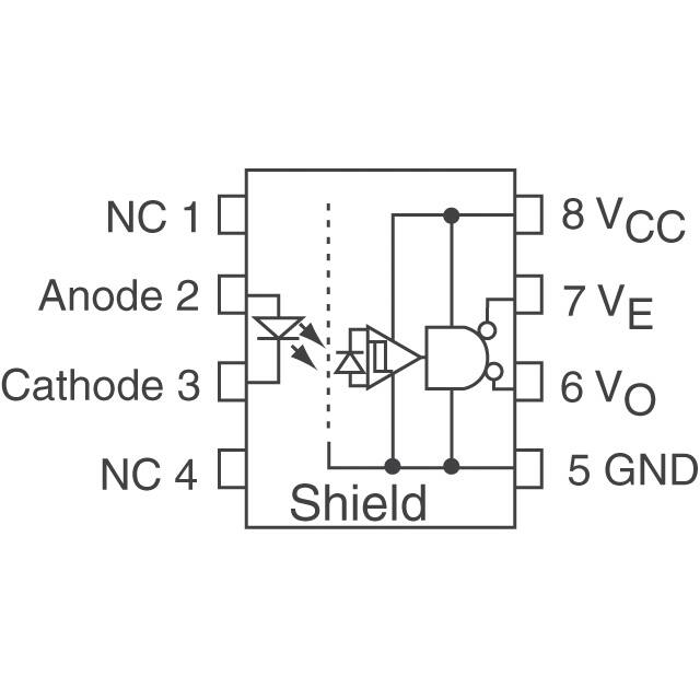 HCPL-2400-300E Broadcom Limited  Optokoppler – Logikausgang